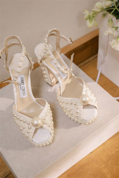 used jimmy choo wedding shoes